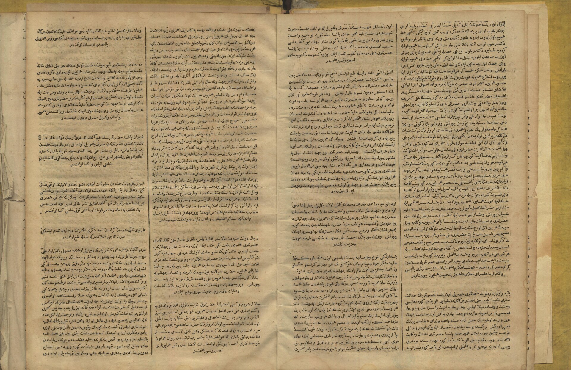 1833 tarihli Takvim-i Vekâyi 68. sayının yüksek çözünürlüklü orijinal taraması