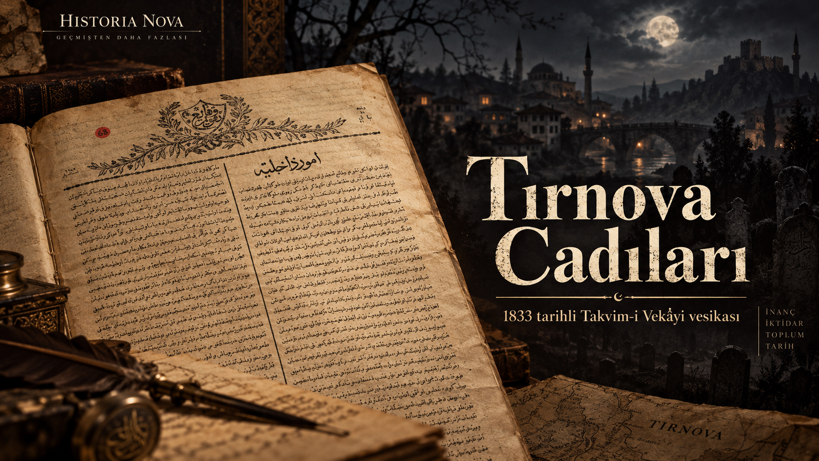 Tırnova Cadıları 1833 Takvim-i Vekâyi 68. sayı tarihî vesika incelemesi – Historia Nova